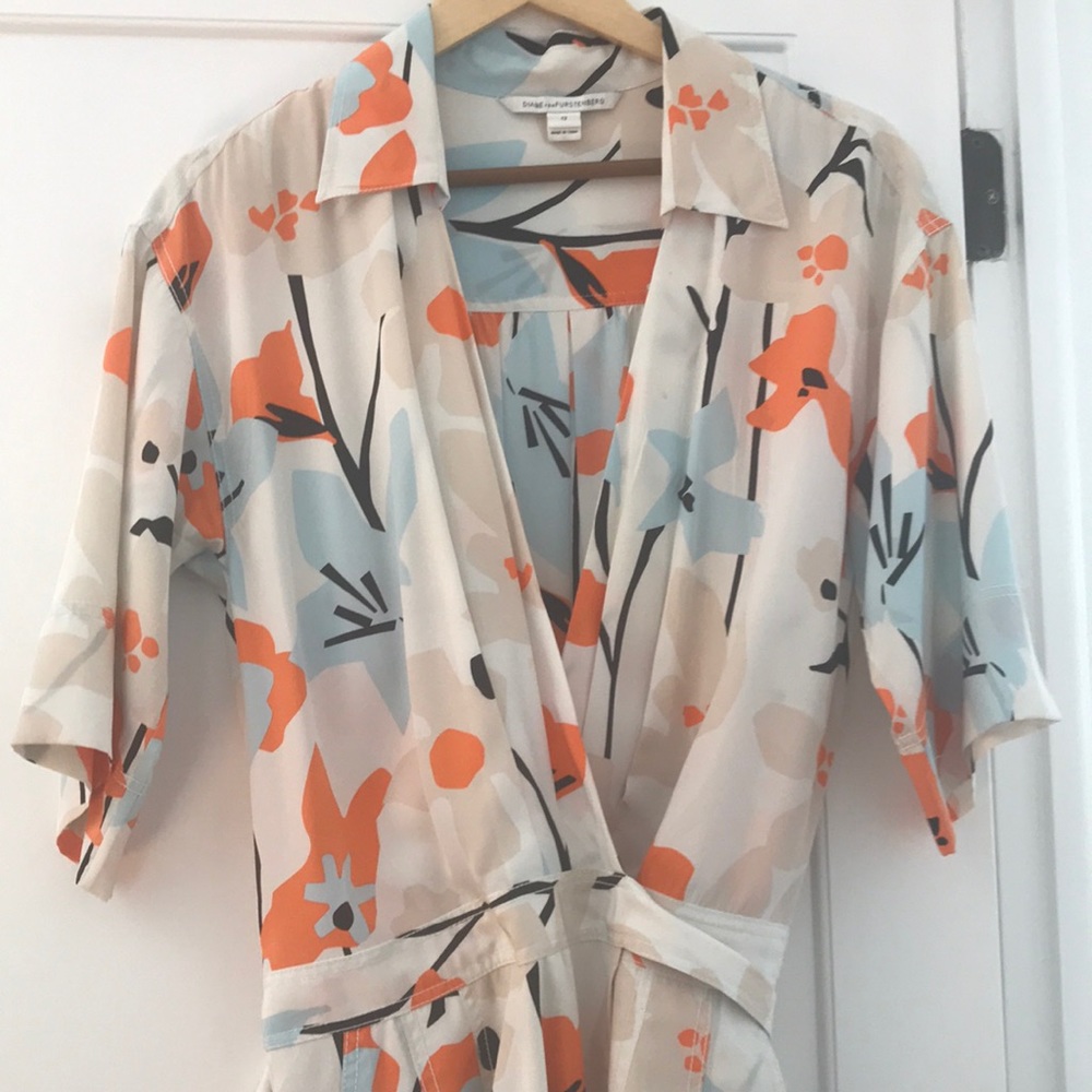 Diane Von Fustenberg shorts romper
